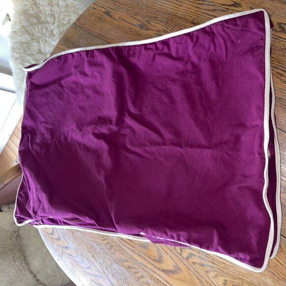 LANDS' END cotton canvas dog bed cover/exc condition/non smoking home25"x35"x - Picture 10 of 10